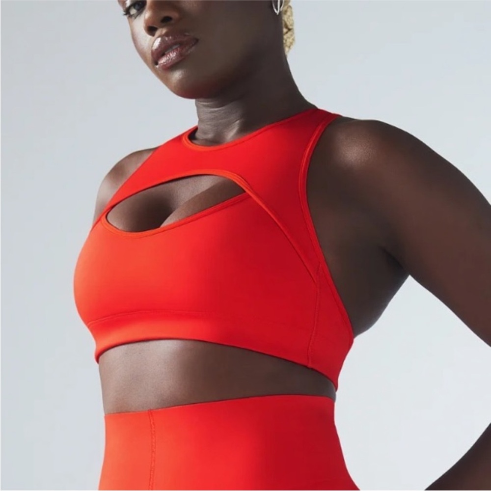 Savage X Fenty Bold Red Sports Bra